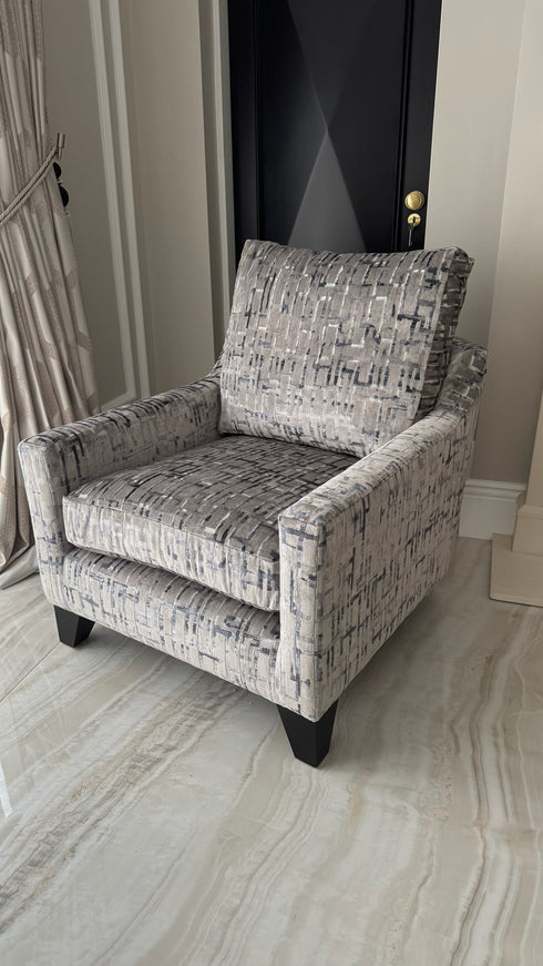Manhattan Greige Companion Chair